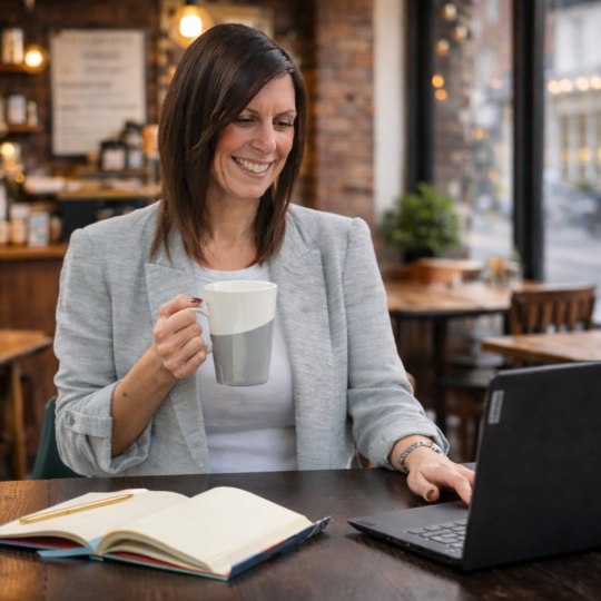 Photo of Anna, founder of Pride Bookkeeping